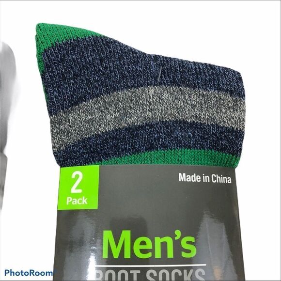 Two packs Men’s Brand New Boot Socks- 4 Pairs - Picture 2 of 6